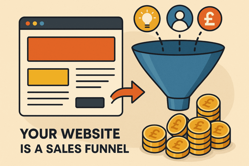 website design South Africa | Your website is a sales funnel