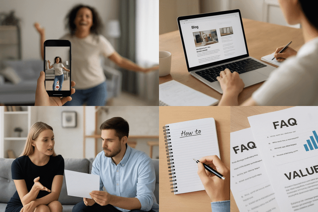 build authority with content