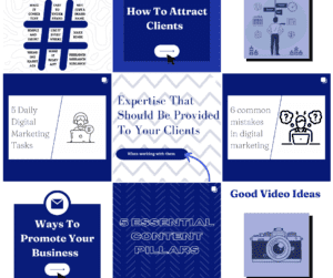 Affordable marketing social media management portfolio