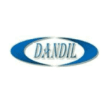 logo for dandil construction company